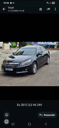 HONDA ACCORD 3.5 EX V6 24V GASOLINA 4P AUTOMÁTICO